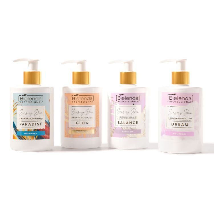Bielenda Professional Sensory Skin Glow Koncentrat do Rąk i Ciała 300ml