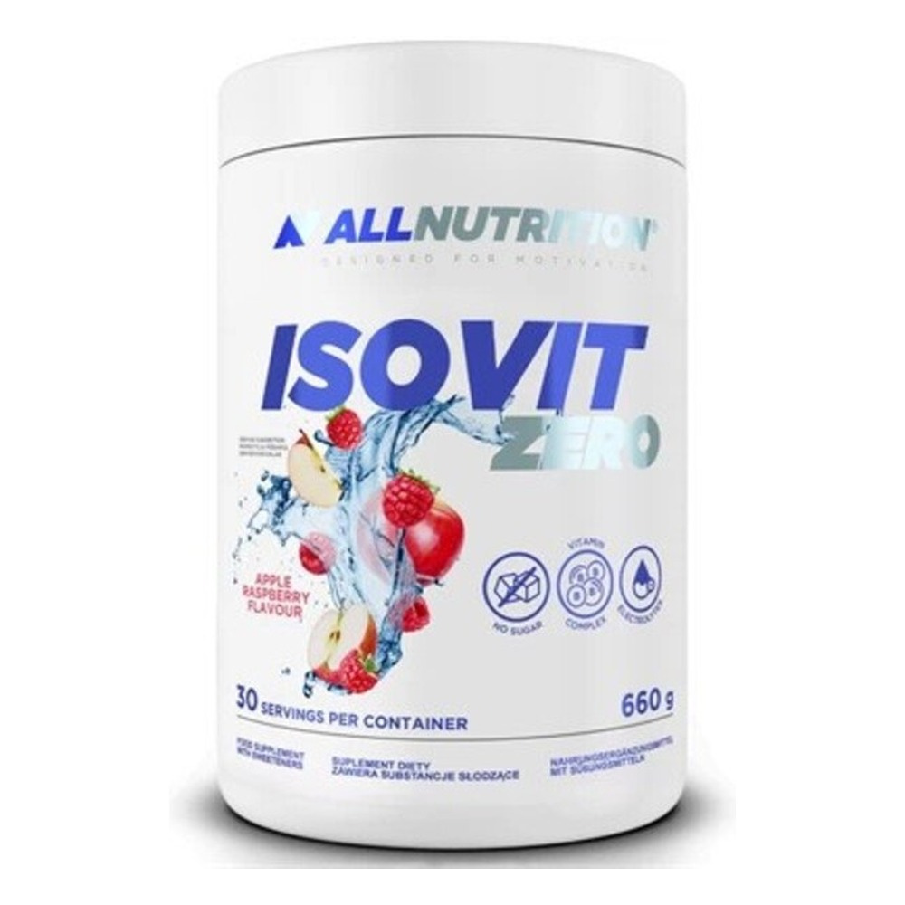Allnutrition Isovit Zero Elektrolity i Witaminy w Proszku Jabłko i Malina 660g