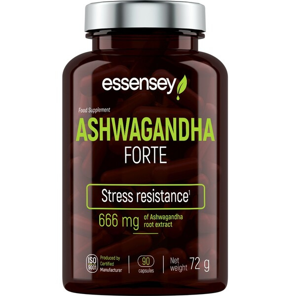 Essensey Ashwagandha Forte for Stress Resistance and Emotional Balance 90 Caps