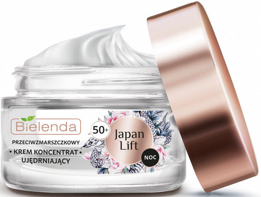 BIELENDA JAPAN LIFT Firming Cream anti - wrinkle concentrate 50+, NIGHT 50ml