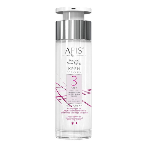 Apis Natural Slow Aging Step 3 Filling Firming Face Cream for Mature Skin 50ml