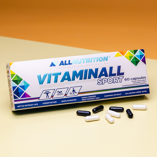 Allnutrition Vitaminall Sport Formuła Antyoksydacyjna 60 Kapsułek