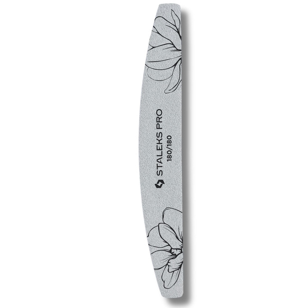Staleks Expert Pro NFE-40 Crescent Mineral Nail File  180/180 Grit 25pcs