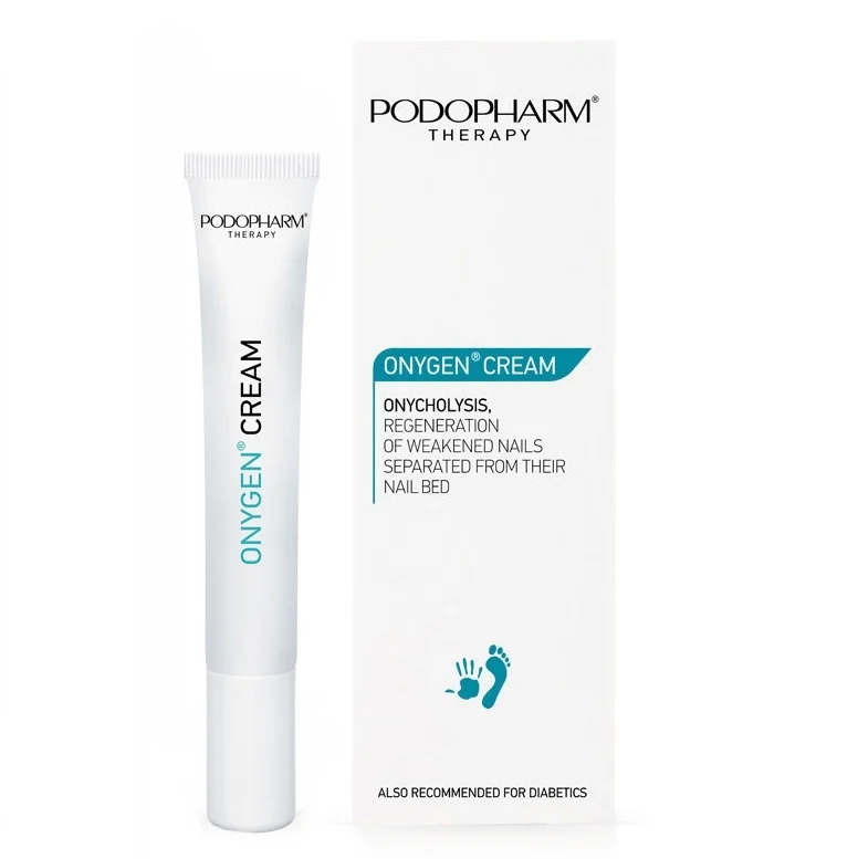 Podopharm Therapy Onygen Krem Regeneracja Łożyska Osłabionych Paznokci Dłoni i Stóp 20ml