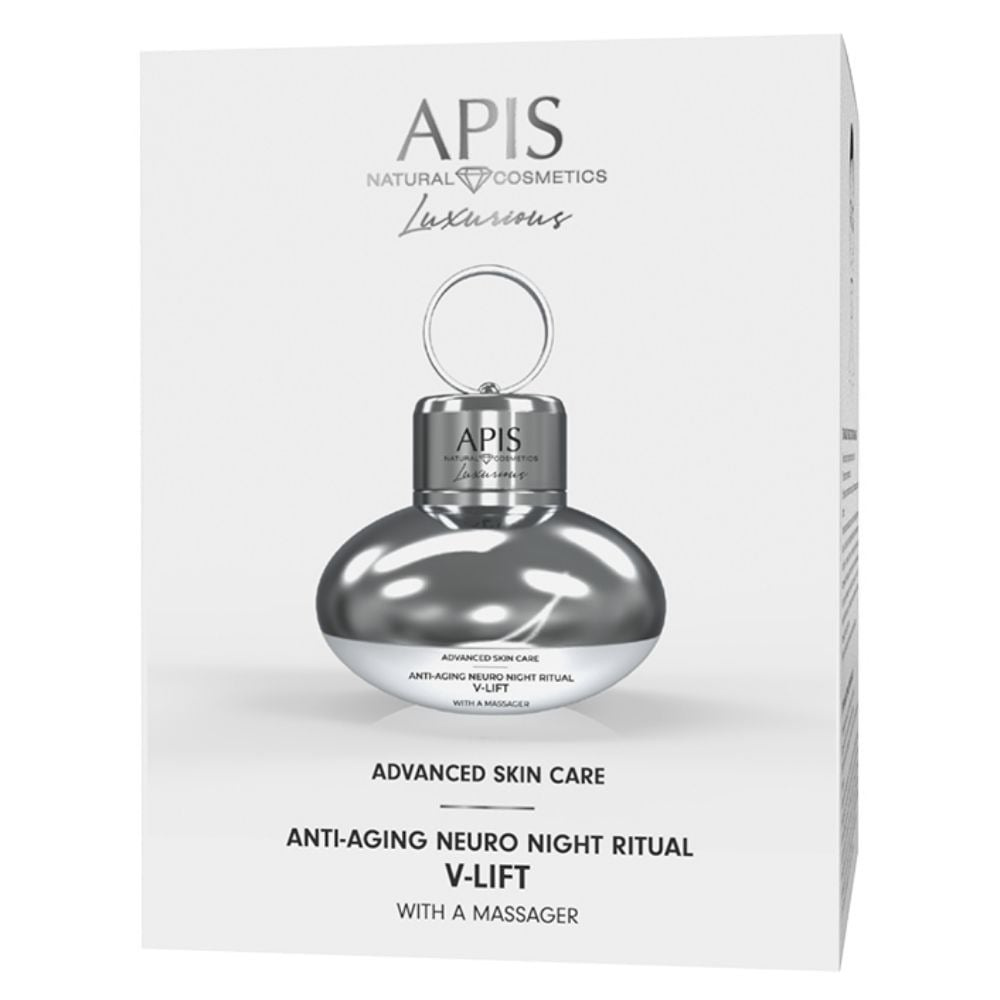 Apis Advanced Skin Care Neuro Night Ritual V-Lift z Masażerem 50ml