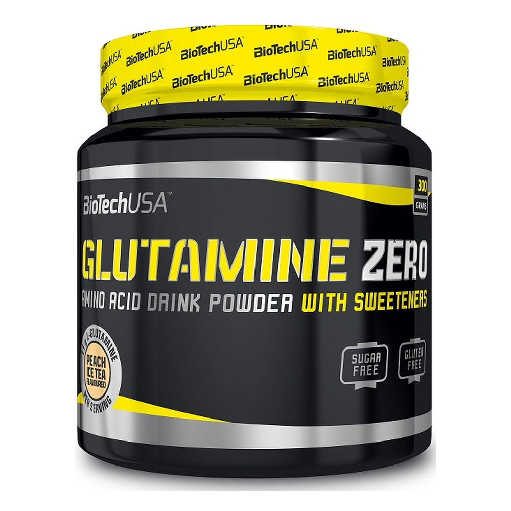 BioTechUSA Glutamine Zero L-Glutamine Powder, Lemon 300g