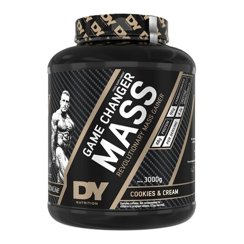 Dorian Yates Game Changer Mass Gainer w Proszku na Wzrost Masy Mięśniowej Ciasteczkowy 3000g