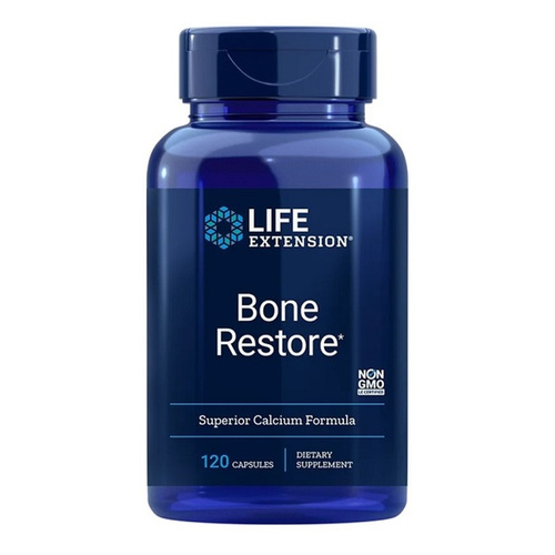 Life Extension Bone Restore Comprehensive Mineral Formula for Bone Health 120 Caps