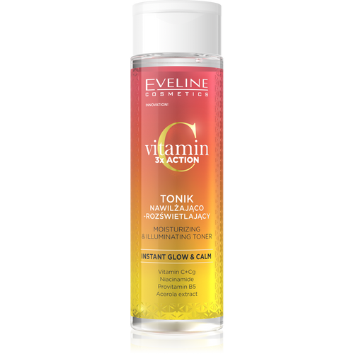 Eveline Vitamin C 3xAction Moisturizing and Brightening Tonic for Tired and Dull Skin 200ml