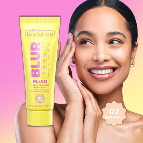 Bielenda Blur Effect Wygładzająco-Ujędrniający Podkład 02 Naturalny 30ml