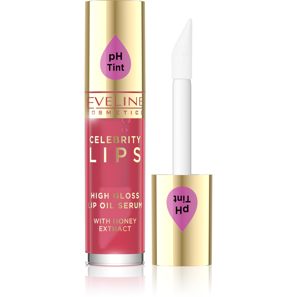 Eveline Celebrity Lips Oil - Lip Serum No. 04 Red Honey Extract 5ml