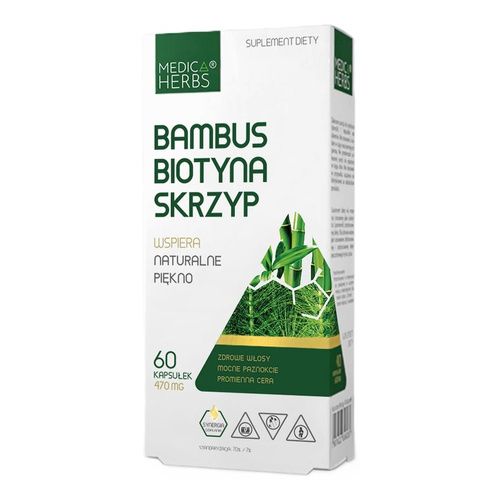 MEDICA HERBS Bamboo, Biotin, Horsetail 60 capsules
