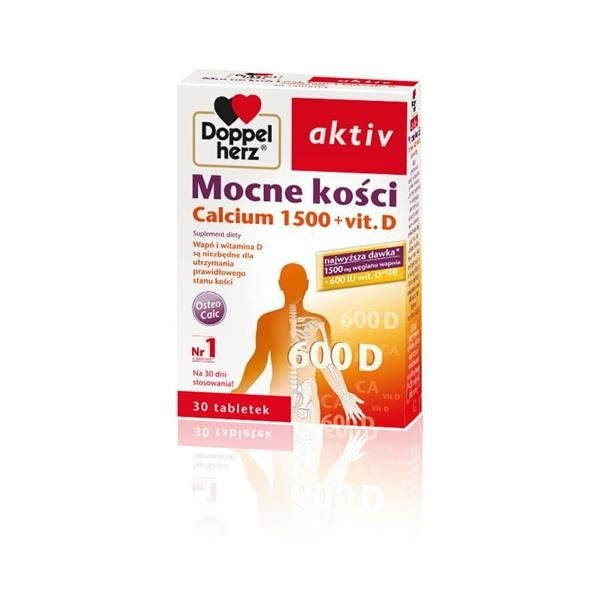 Doppelherz Aktiv, Strong bones, 30 tablets