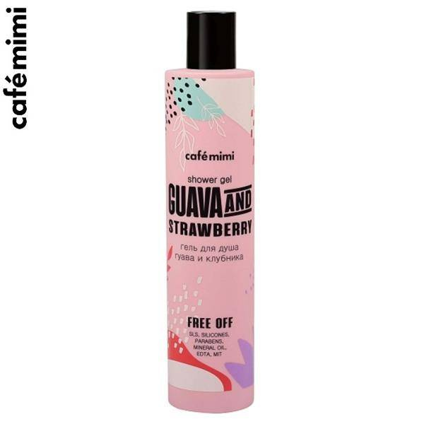 CAFE MIMI Shower Gel, Guava and Strawberry 300ML