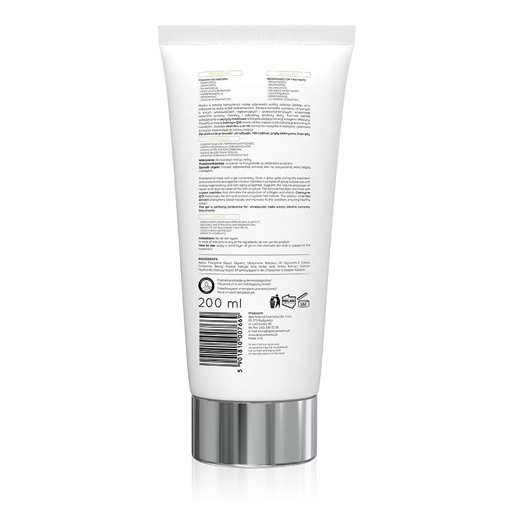 Apis Expert Med Care Regenerating Gel Mask with Copper Peptides 200ml