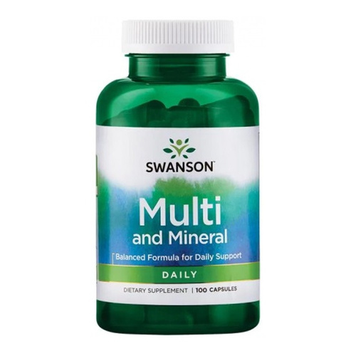 Swanson Multi and Mineral 100 Capsules