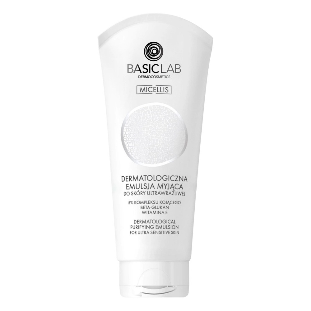 BasicLab Micellis Dermatologiczna Emulsja Myjąca do Skóry Ultrawrażliwej 100ml