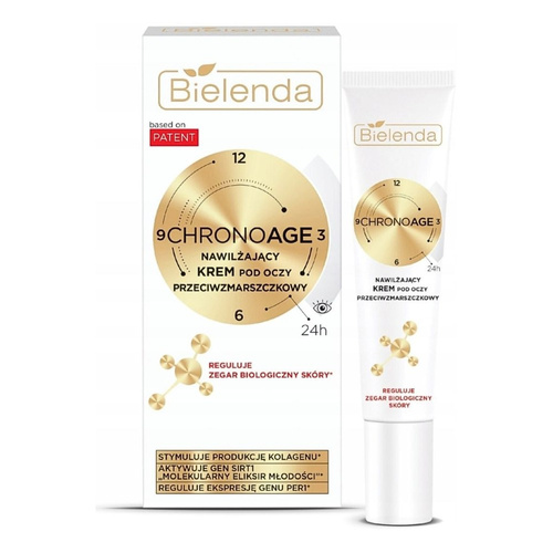 Bielenda Chrono Age 24H Moisturizing Anti-Wrinkle Eye Cream for Day and Night 15ml