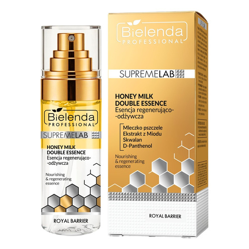 Bielenda Professional ROYAL BARRIER HONEY MILK DOUBLE ESSENCE Esencja regenerująco-odżywcza 100ml