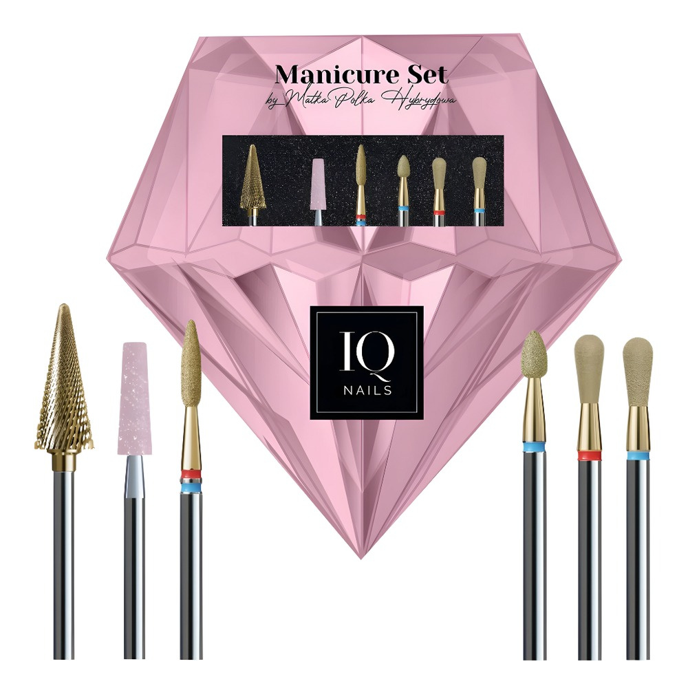 IQ Nails Manicure Set All in One 6 Pieces