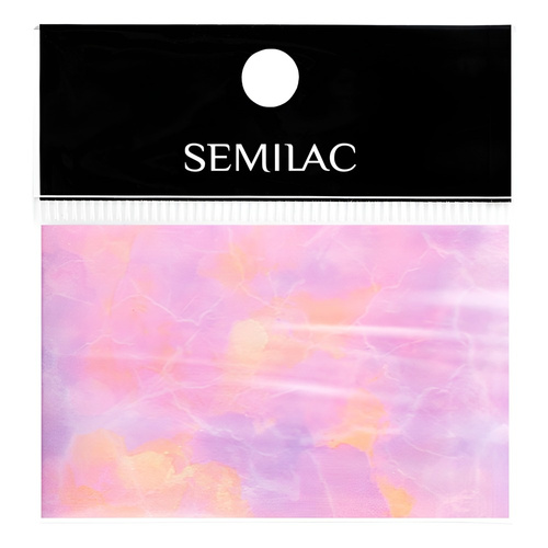 Semilac Nail Transfer Foil Pink Marble 11