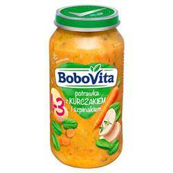 BoboVita Dish Stew with Chicken and Spinach for Children 1-3 Years 250g