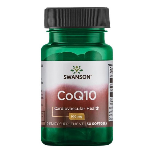 Swanson CoQ10 100mg 50 Softgels