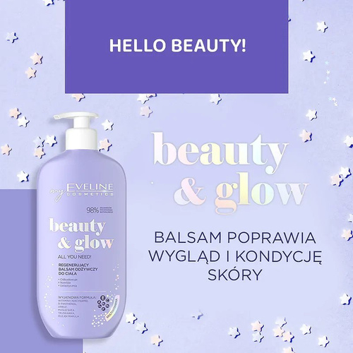 Eveline Beauty & Glow Regenerujący Balsam Odżywczy do Ciała 350ml