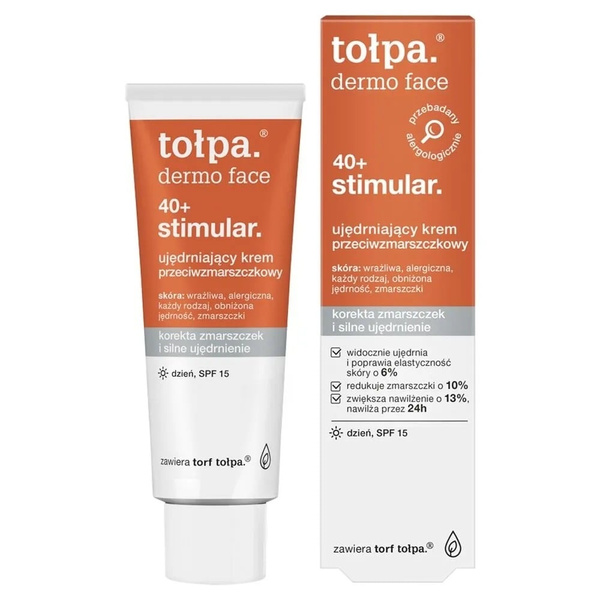 Tolpa Stimular 40+ Przeciwzmarszczkowy Krem SPF15 40ml