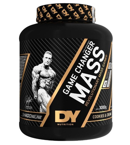 Dorian Yates Game Changer Mass Gainer w Proszku na Wzrost Masy Mięśniowej Ciasteczkowy 3000g
