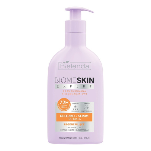 Bielenda Biome Skin Expert 2in1 Regenerating Body Milk and Serum 350ml