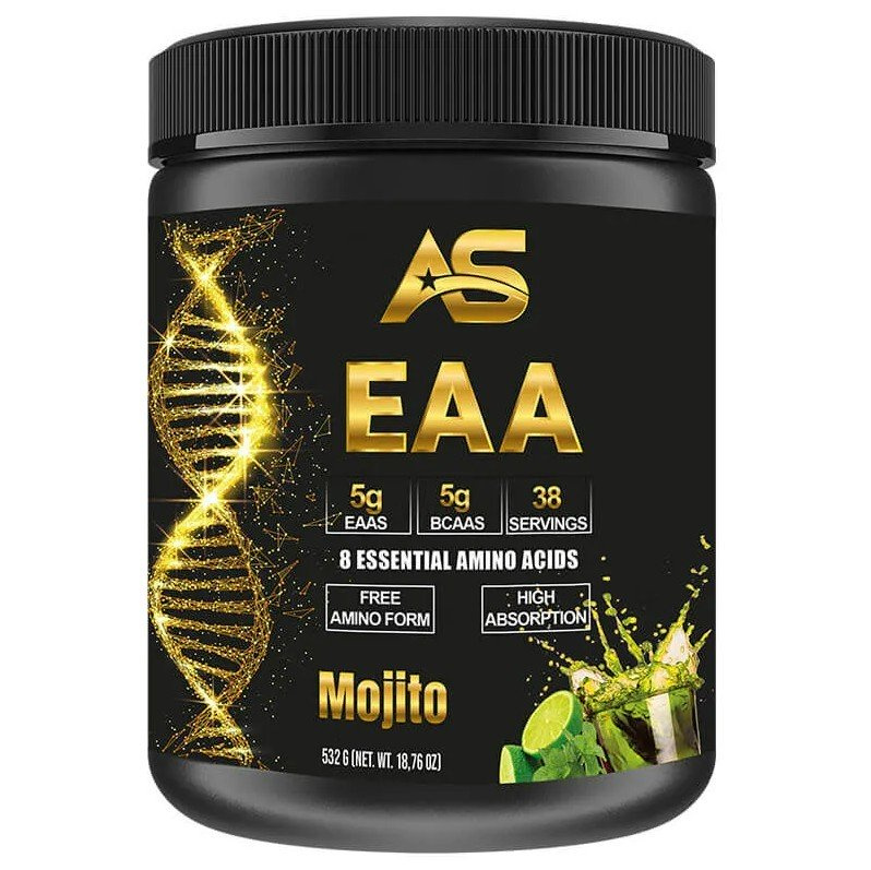 American Supps EAA Mojito Aminokwasy Egzogenne w Proszku dla Sportowców i Kulturystów 532g