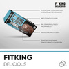 Allnutrition Fitking Delicious Cookie Double Chocolate Kruche Ciasteczka z Nadzieniem Czekoladowym 128g