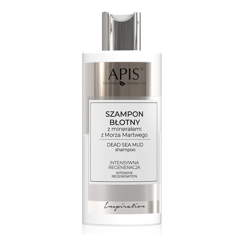 Apis Inspiration Szampon Błotny z Minerałami z Morza Martwego dla Włosów Suchych Zniszczonych i Łamliwych 300ml