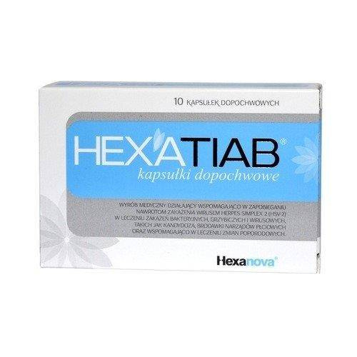 Hexatiab Softgel Vaginal Capsules 10 Pieces