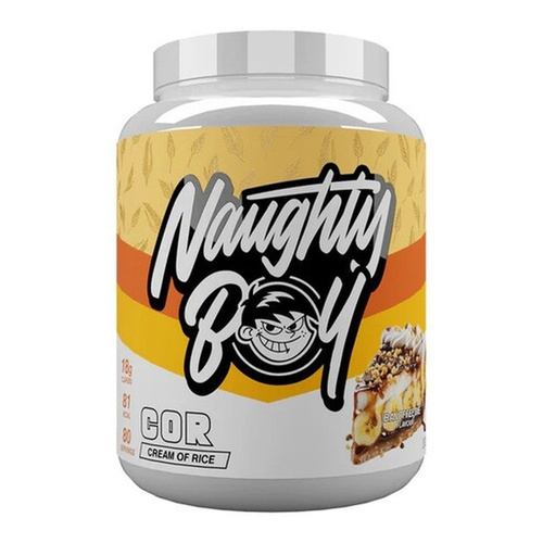 Naughty Boy Cream of Rice Banoffee Pie Carbohydrate Powder for Energy and Muscle Support 2000g