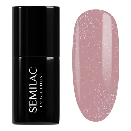 Semilac Shimmer Dust UV/LED Soak Off Hybrid Gel Nail Polish - 320 Shimmer Dust Beige 7 ml