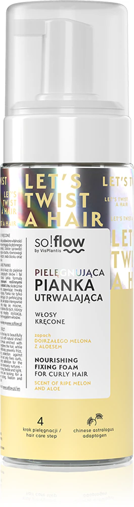 So!flow Curly Fixing Foam Lightness Elasticity and Curl Definition 170ml