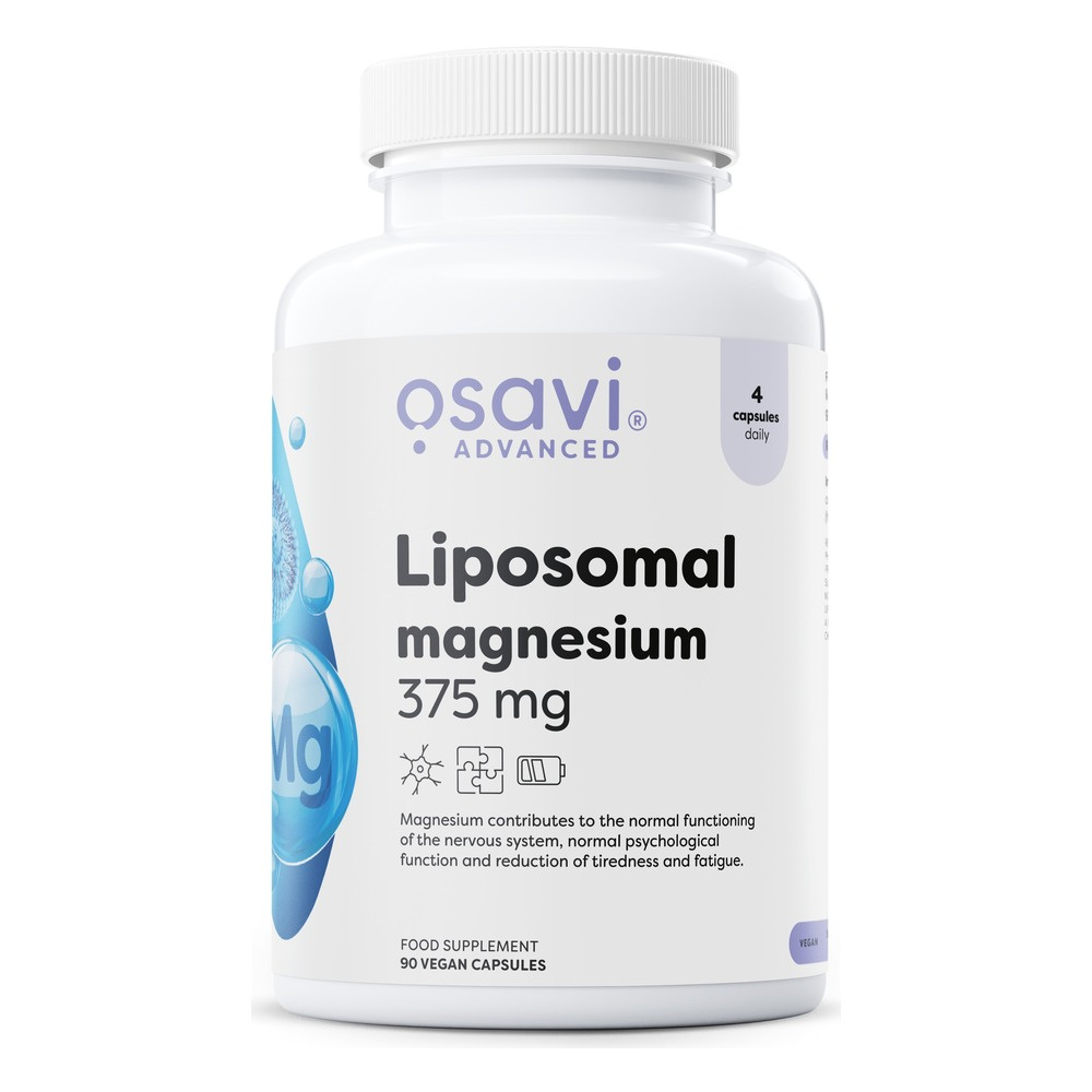 Osavi Liposomal Magnesium magnez liposomalny 375mg 90 kapsułek wegańskich
