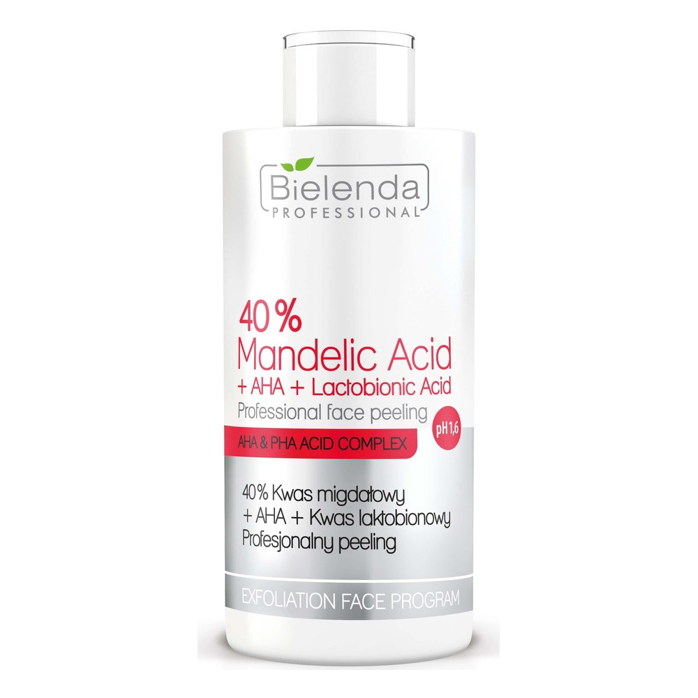 Bielenda Professional Face Professional Program Peeling 40% Mandelic Acid + AHA + Lactobionic Acid pH 1.6 for Problematic Skin 150g