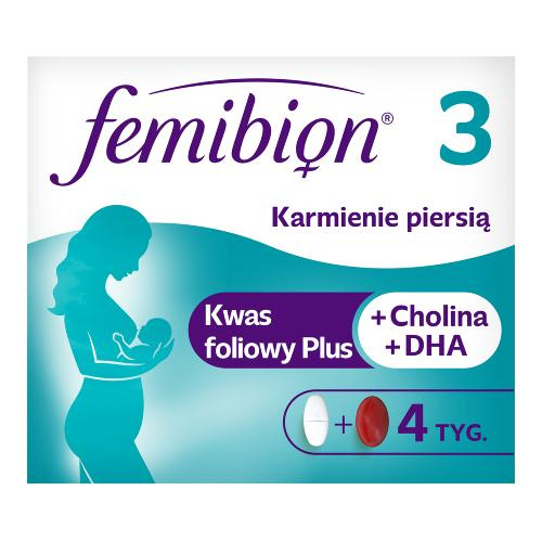 Femibion 3 Breastfeeding Coated Tablets + Soft Capsules 28 Tablets + 28 Capsules Best Before 31.12.26