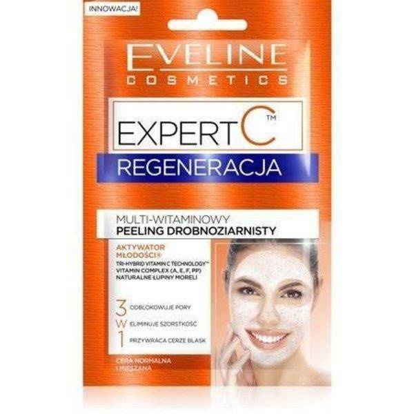 Eveline EXPERT C Regeneration Face Scrub Fine-grained 3in1 2x5ml