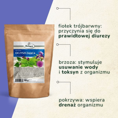 Herbapol Ziołowa Mieszanka Oczyszczająca Naturalne Wsparcie Organizmu 100g