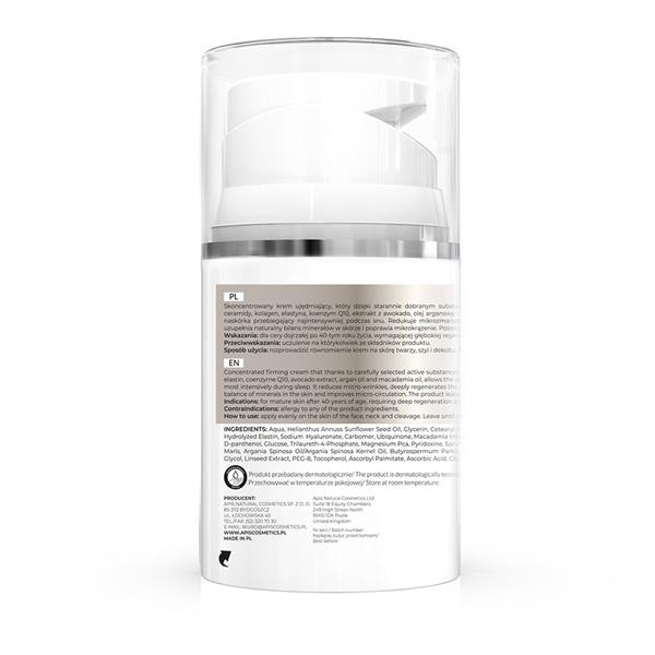 Apis Inspiration Krem do Twarzy Ujędrniająco-Regenerujący 40+ na Noc 50ml