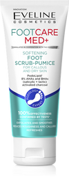 Eveline Foot Care Med+ Zmiękczający Peeling-Pumeks do Stóp na Zrogowaciały i Suchy Naskórek 100ml
