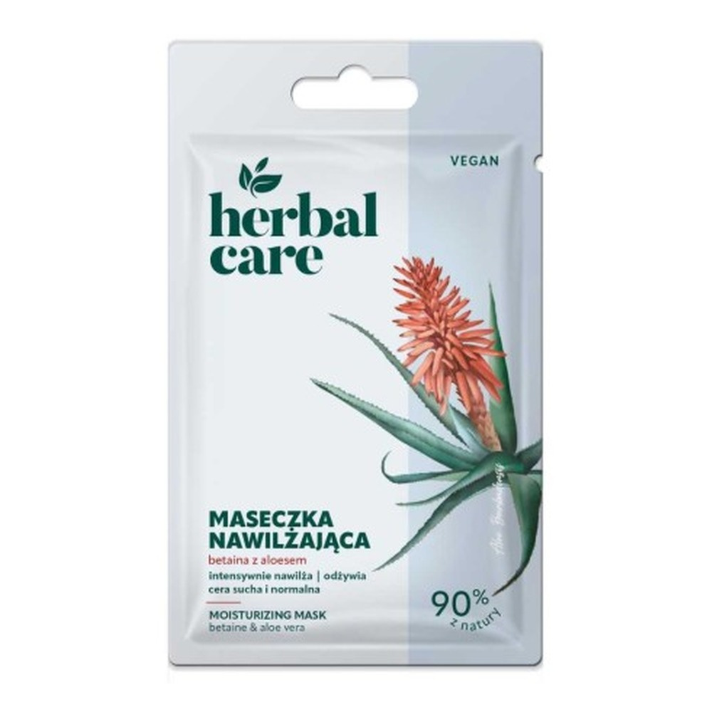 Farmona Herbal Care Moisturizing Betaine Mask with Aloe for Dry and Normal Skin 7g