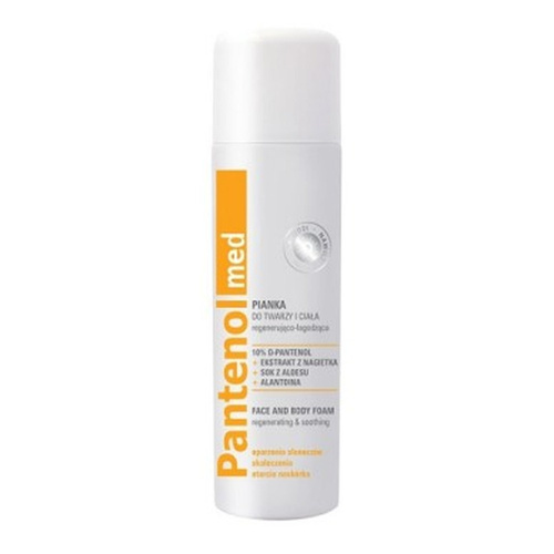Panthenol MED face and body foam, regenerating and soothing, 150ml