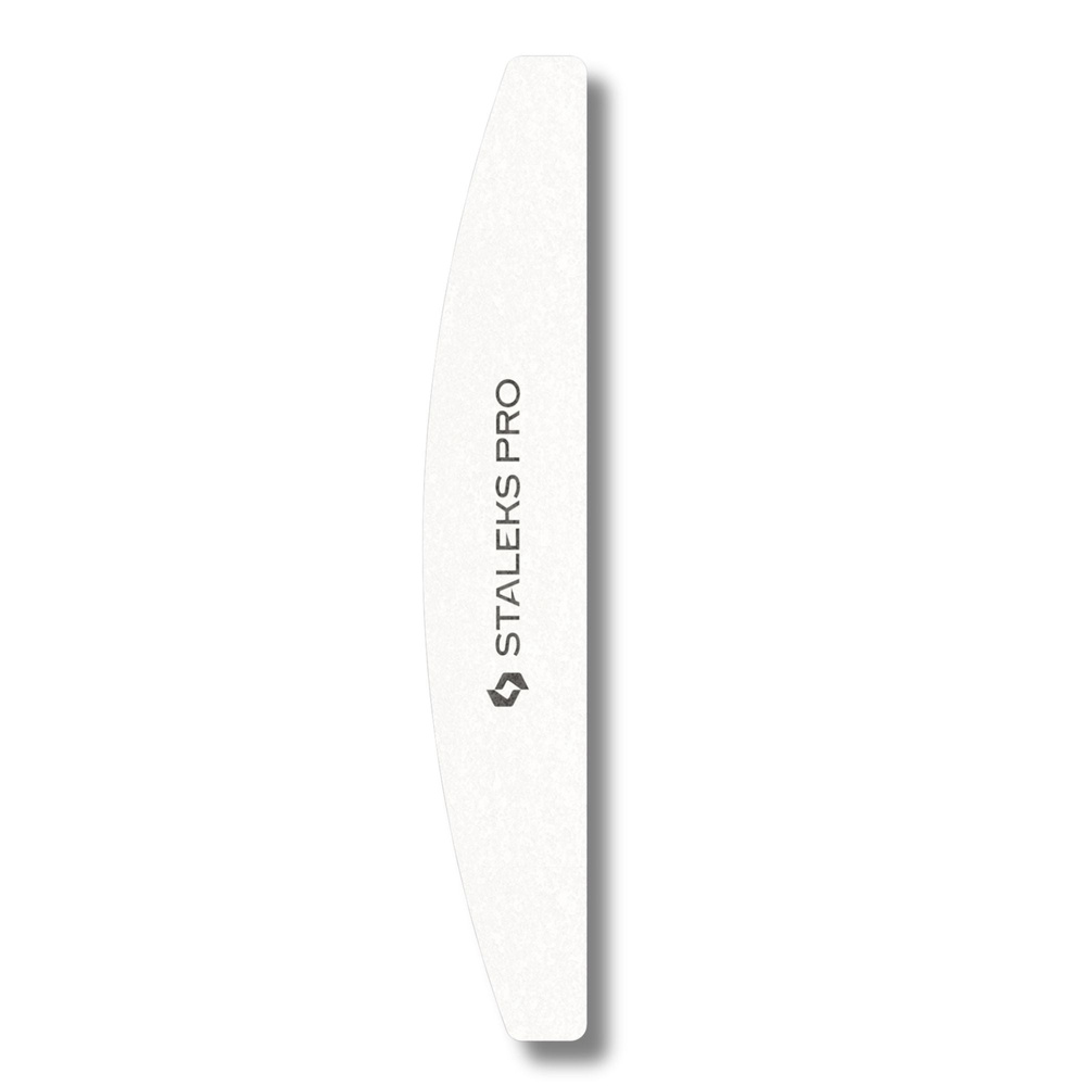 Staleks Pro Expert 41 Crescent Grinding Buff 100/180 Grit Nail File For Manicure And Pedicure 10pcs