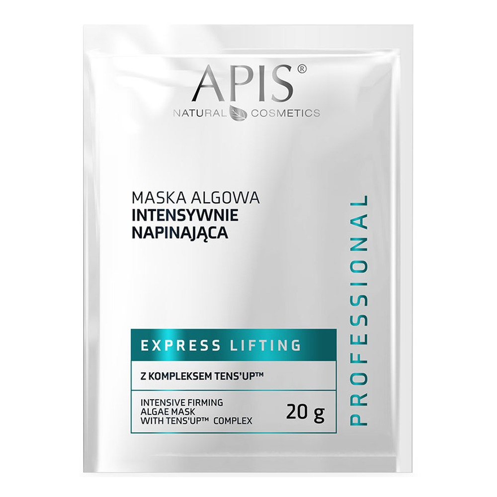 Apis Express Lifting Maska Algowa Intensywnie Napinajaca z Kompleksem Tens'UP dla Skóry Dojrzałej 20g