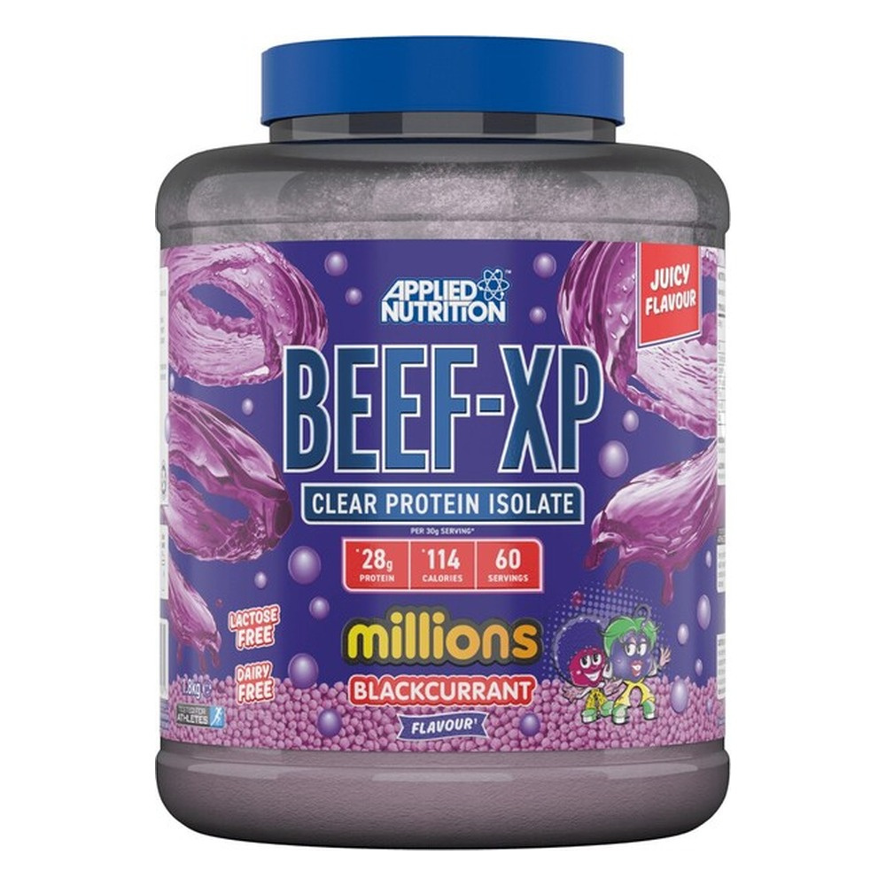 Applied Nutrition Beef-XP Hydrolizowane białko wołowe, Millions Czarna porzeczka 1800g